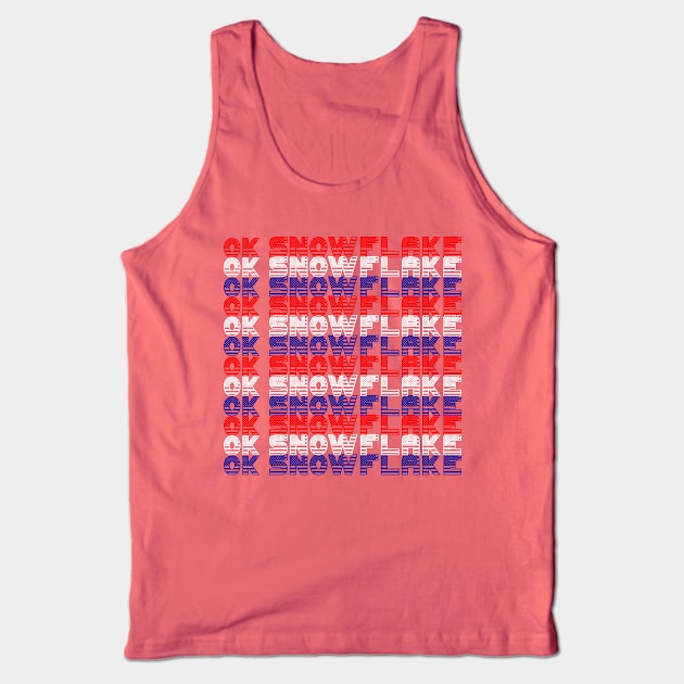 OK Snowflake Tank Top by MAGAmart